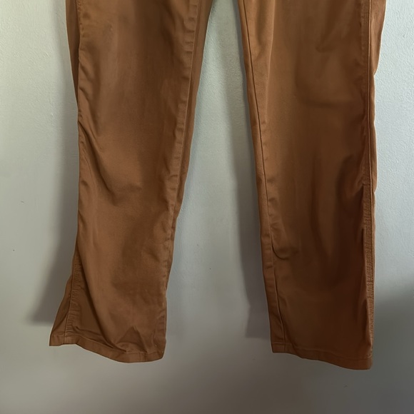 Dickies women brown duck relaxed fit carpenter utility work pants - Picture 8 of 13